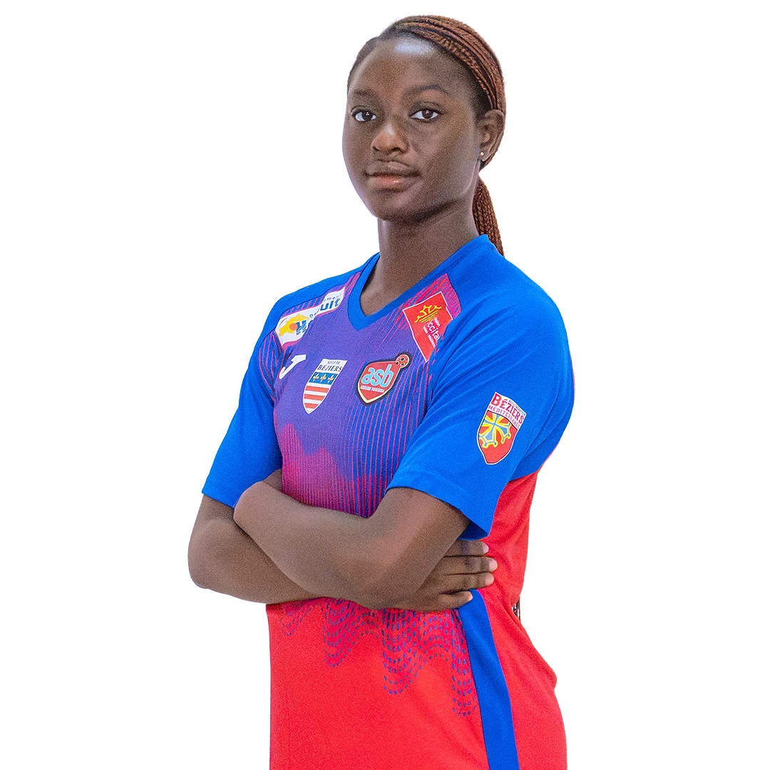 Joyce Amaïzu, formée à Future Stars Agoè, sous les couleurs de l'AS Béziers